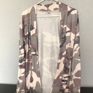 Long Camo Duster